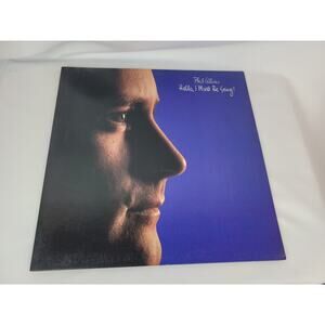 PHIL COLLINS “HELLO, I MUST BE GOING” 1982 VINYL LP, NEAR MINT RECORD BEAUTY